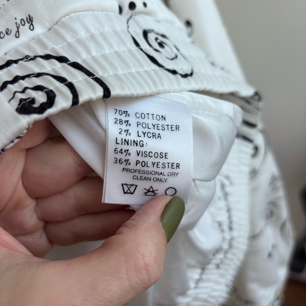 St. John Sport Jacket Women's Black White Script Bomber Full Zip Logo Lined Sz M - Picture 5 of 16